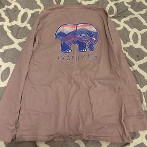 Ivory Ella long-sleeve t-shirt